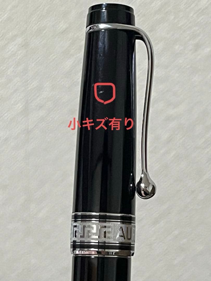 AURORA オプティマ 万年筆 14金ペン先 M 黒