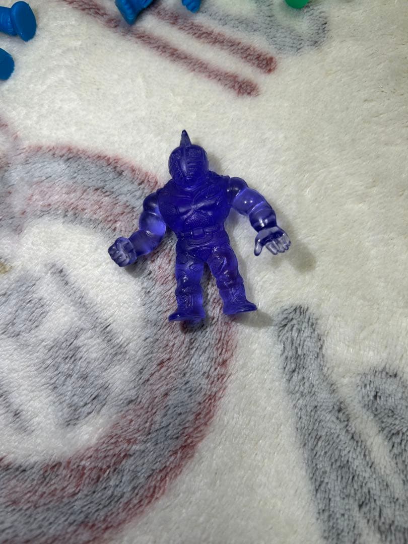 キン消し 王位争奪編 パート2 キン肉マンソルジャー クリアパープル キンケシ