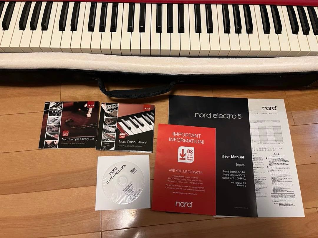 Nord Electro 5D 73鍵シンセサイザー ケース付き