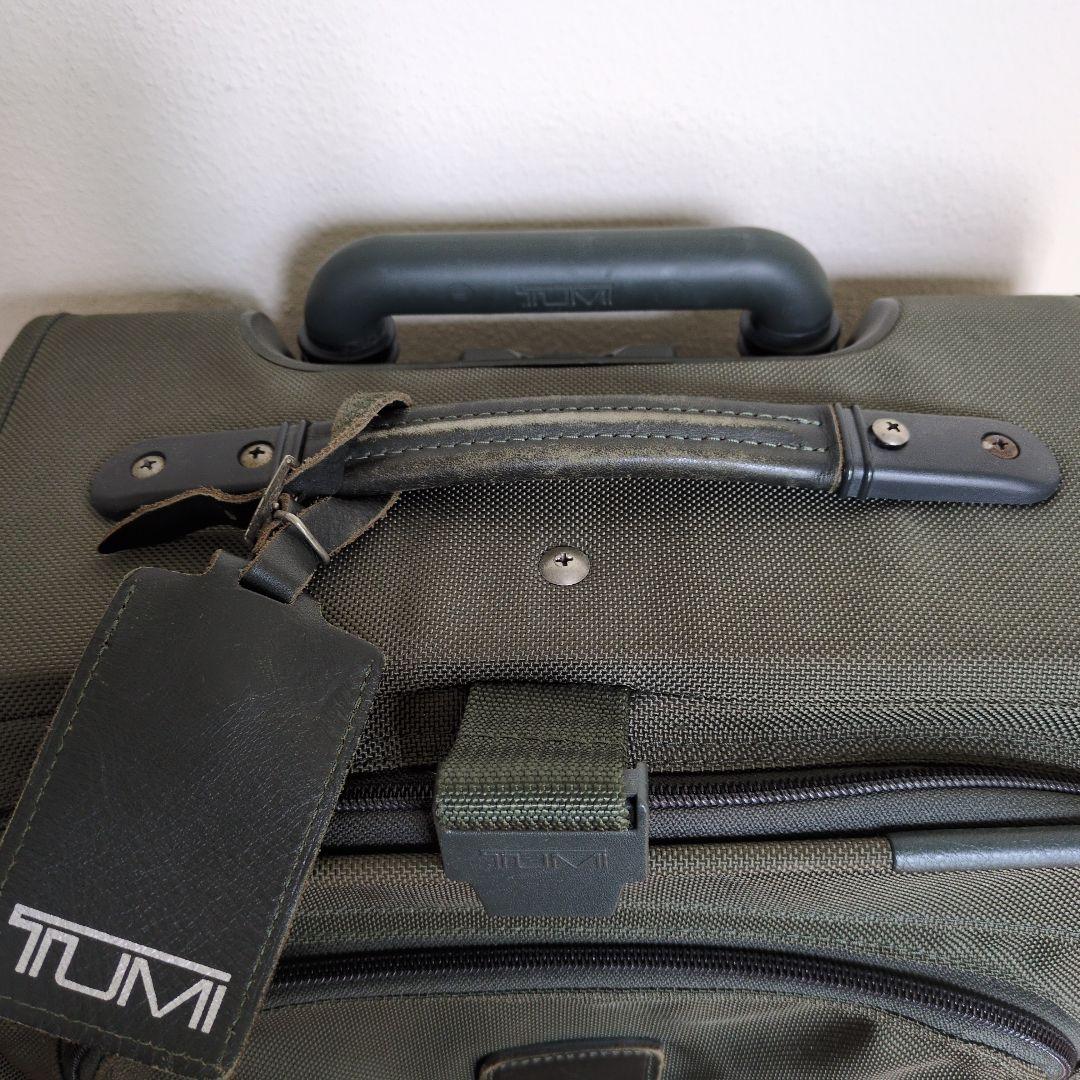 TUMI オリーブグリーン キャリーケース
