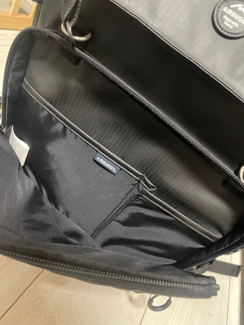 エアバギー 3WAY バックパックキャリー レギュラー 黒 AIRBUGGY