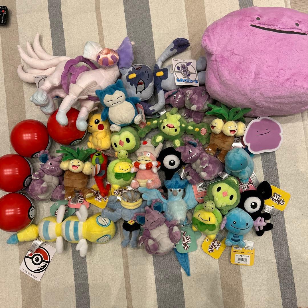 全て新品タグ付き　ポケモン　ぬいぐるみ　まとめ売り