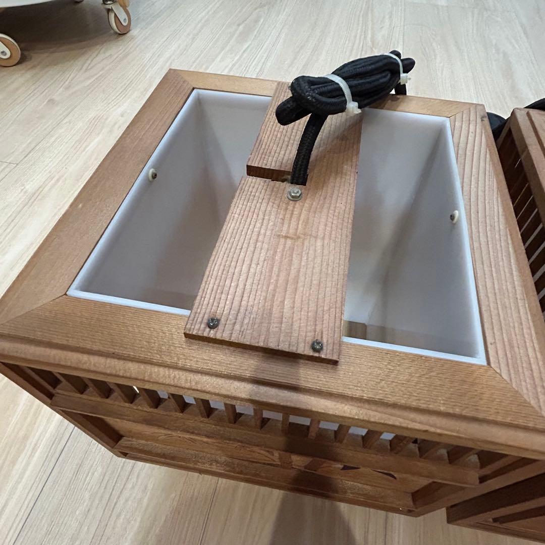 和風ペンダントライト　蛍光灯　レトロ　昭和