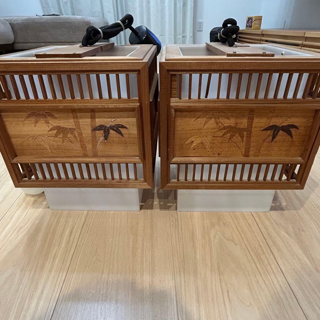 和風ペンダントライト　蛍光灯　レトロ　昭和