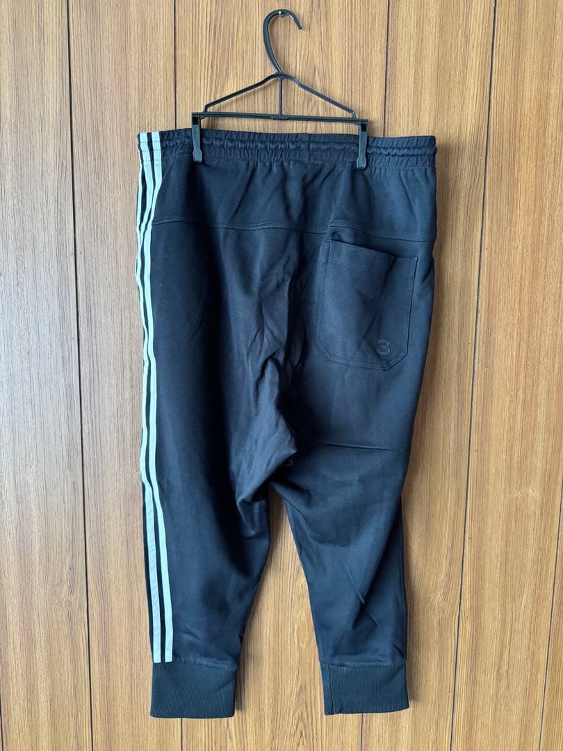 Y-3 ワイスリー サイドストライプ 黒 サルエルパンツ
