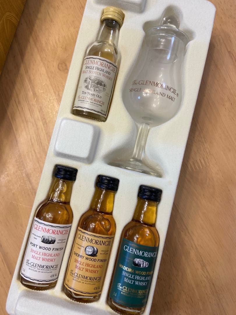 Glenmorangie ミニボトル　ウイスキー4本セット