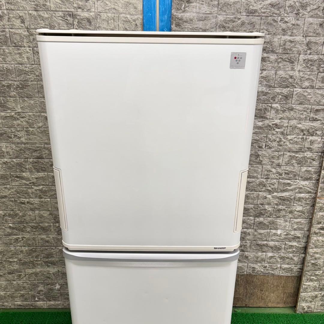 460 SHARP 冷蔵庫　大型　300L強　自動製氷機付　格安　どっちもドア
