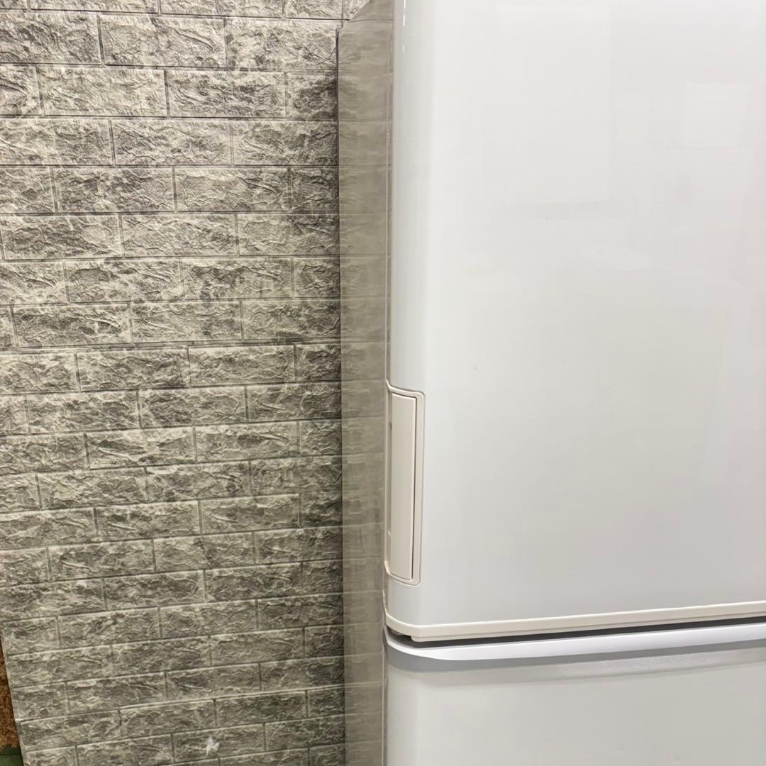 460 SHARP 冷蔵庫　大型　300L強　自動製氷機付　格安　どっちもドア