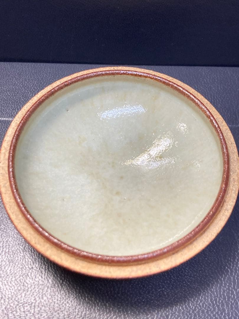 香合　赤膚山元窯　焼き物