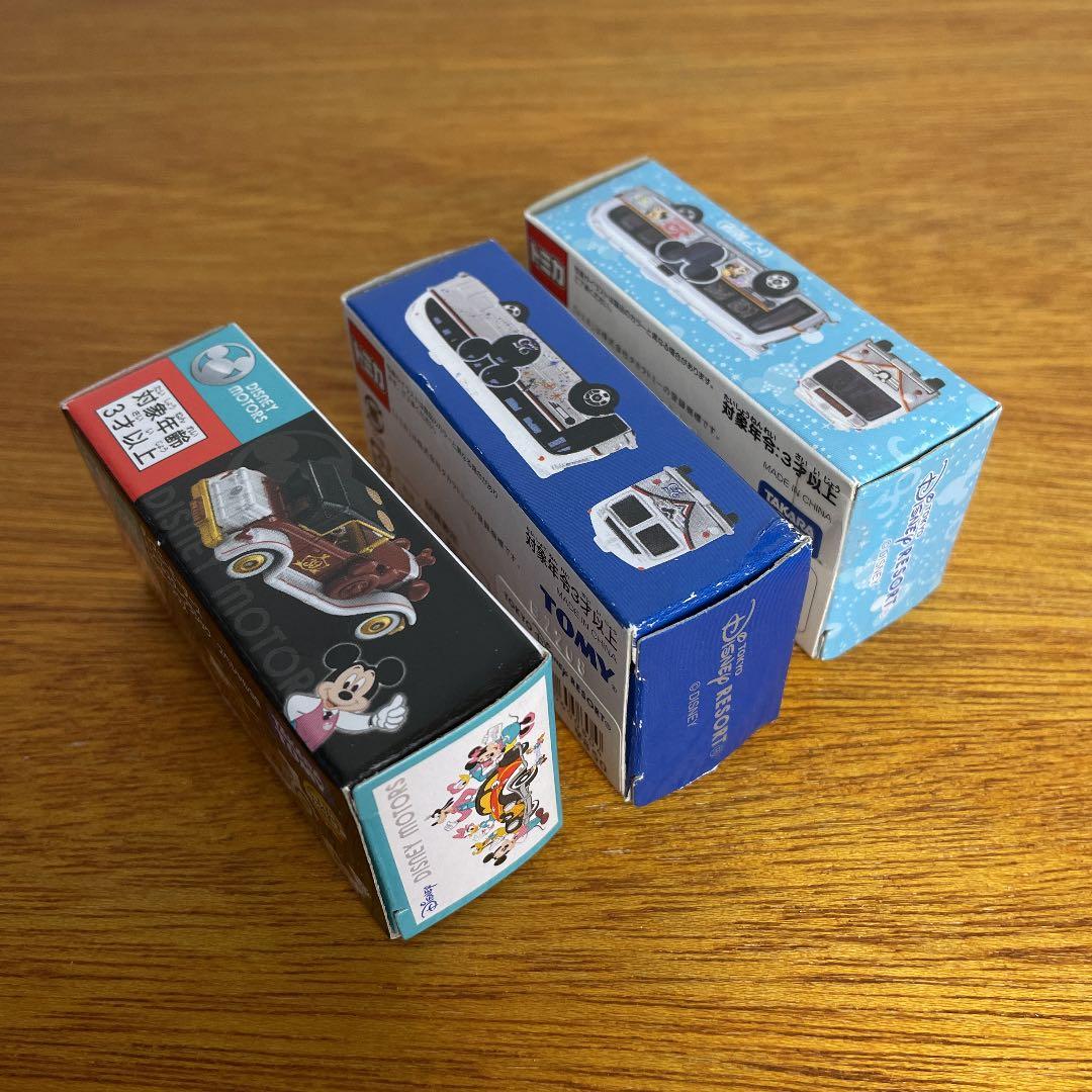 【トミカ】激レア❗️ディズニーリゾートクルーザー 銀 &周年記念クルーザーまとめて