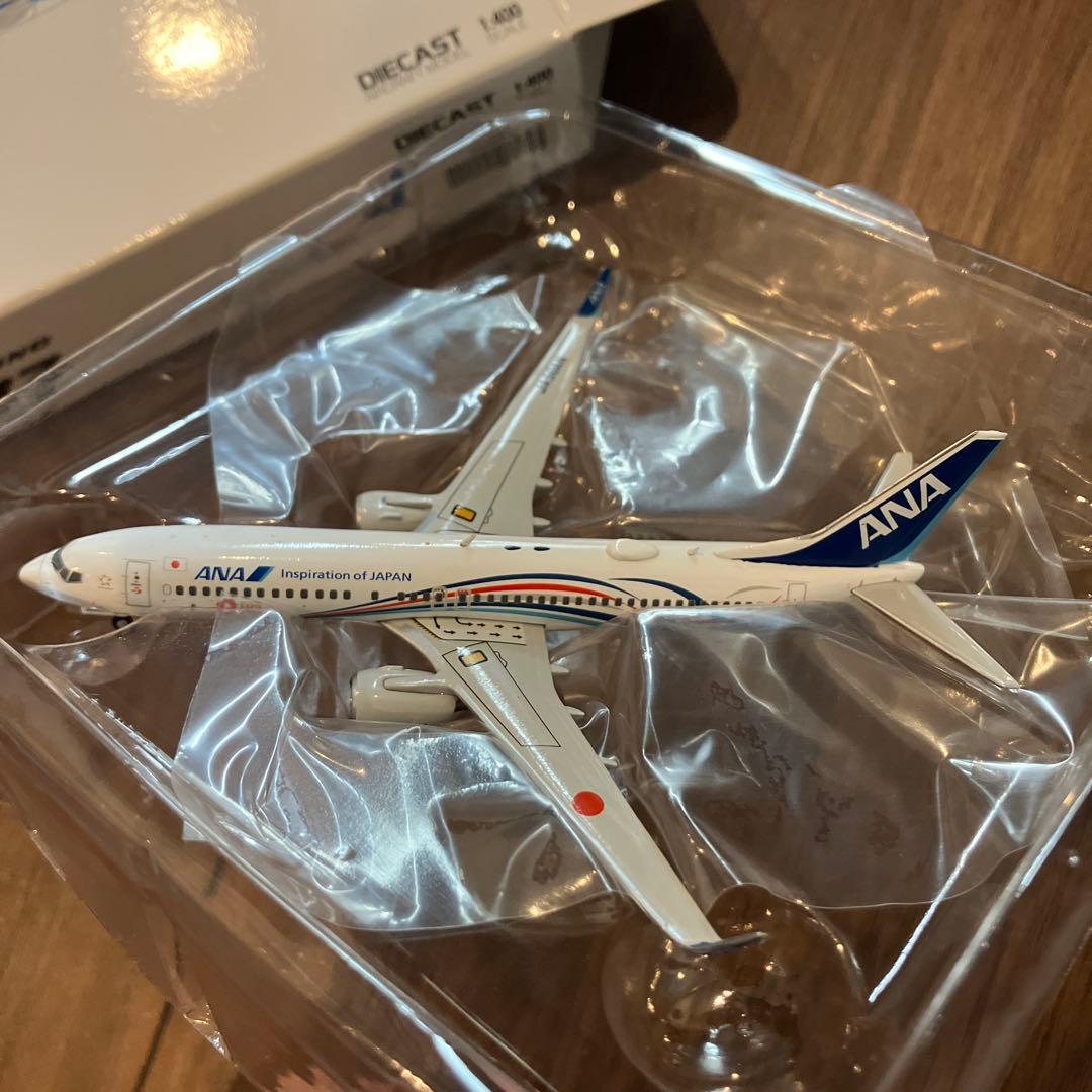 ANA 737 模型　万博塗装　1/400
