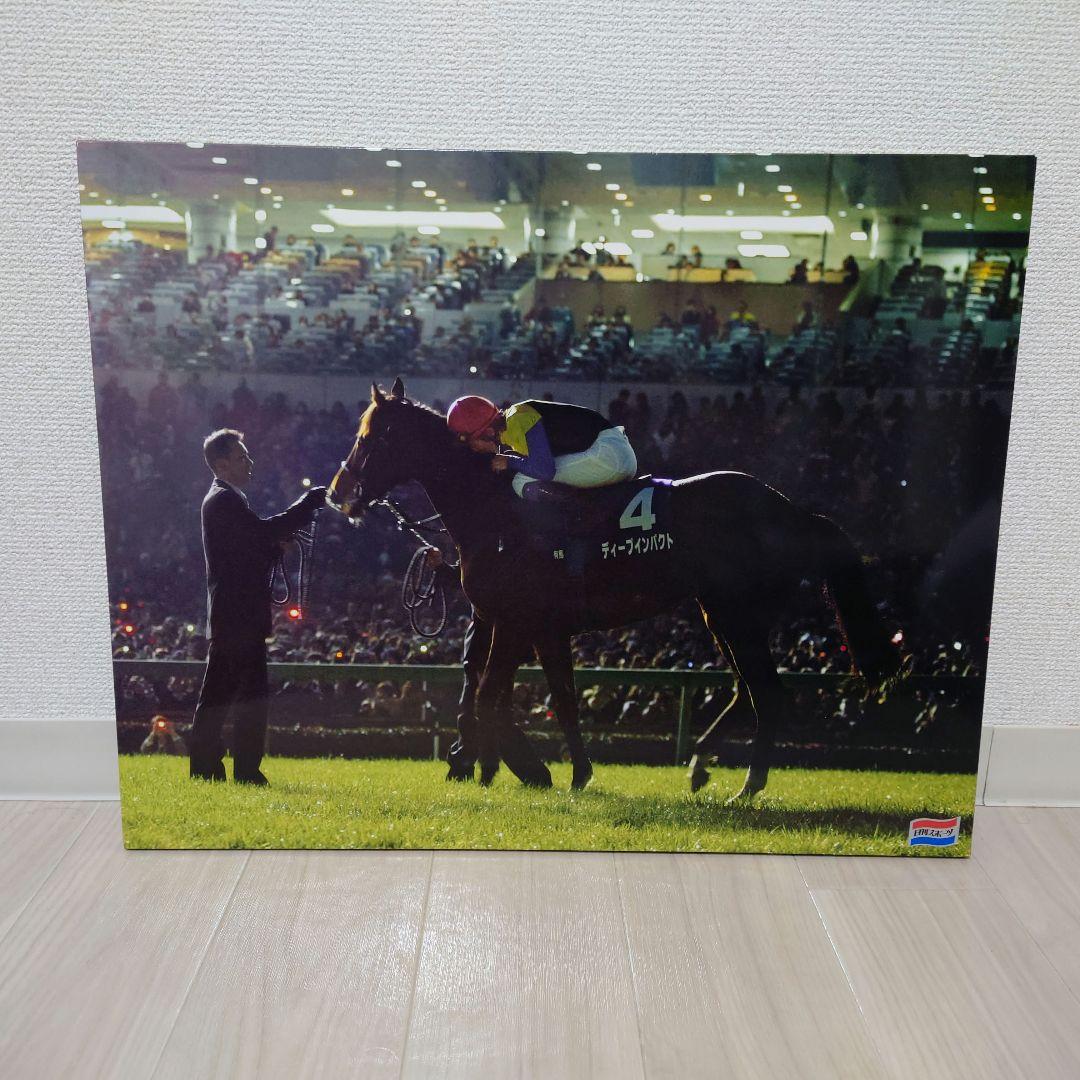 ディープインパクト引退式記念パネル　新品未使用