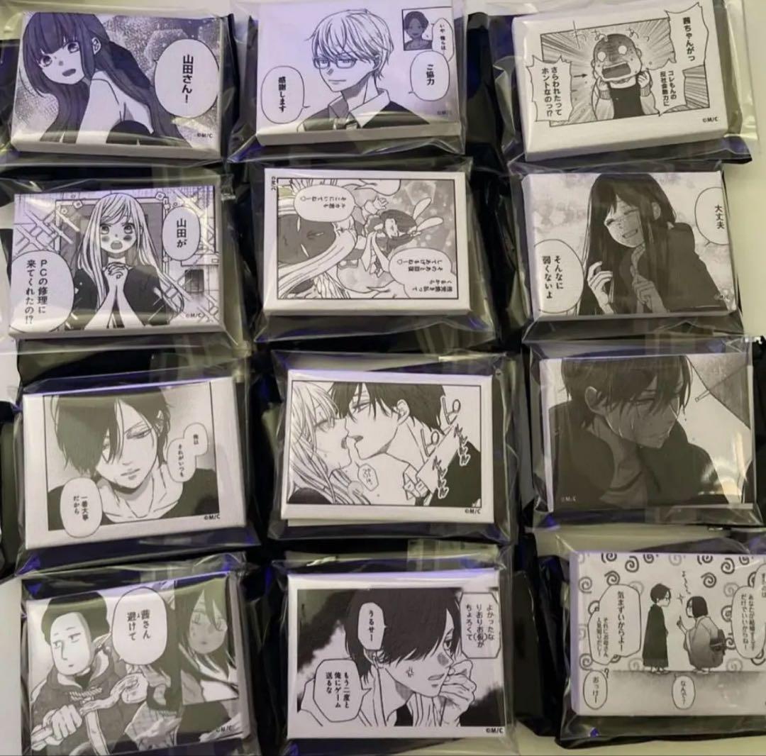 山田くんとLv999の恋をする展　物販購入特典　ミニキャンバス　フルコンプリート