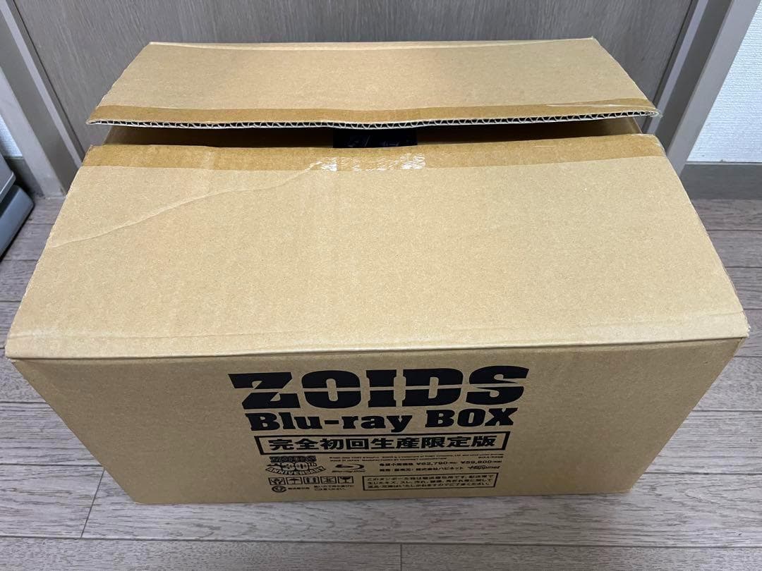 【激レア】ZOIDS BluRay BOX 完全初回生産限定版 フィギュア未組立