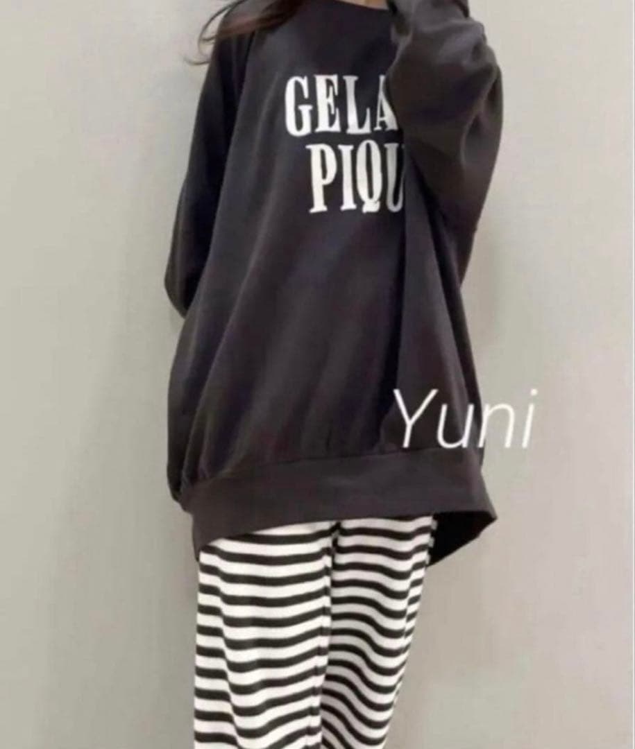 正規品♡SWEET掲載♡ふわふわロゴ上下セット