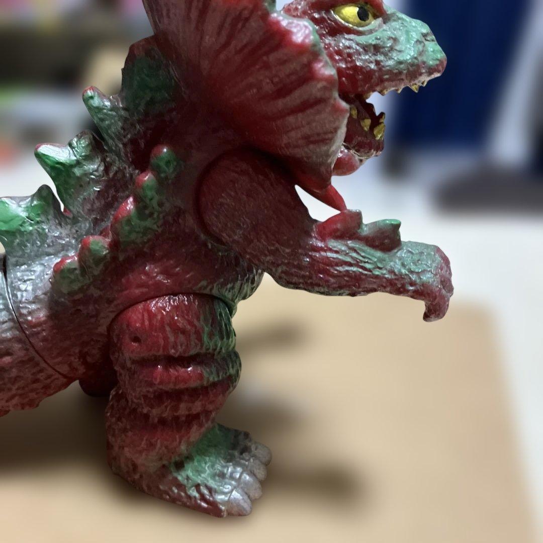 (激レア)(当時物)パチ　ポピーキングザウルス風　ジラース似　ソフビ　昭和レトロ