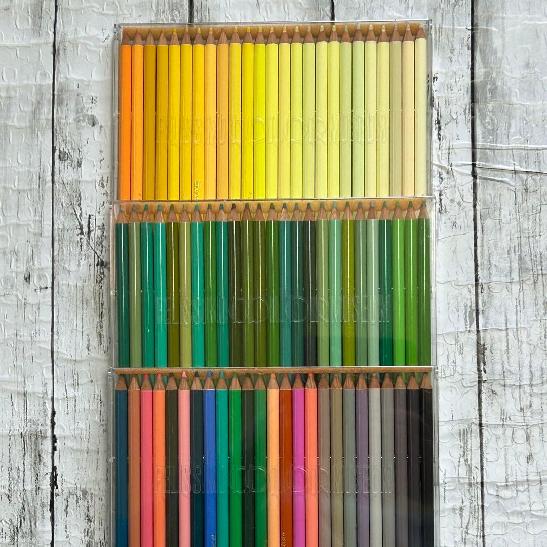 フェリシモ500色の色鉛筆♦️のっぽ♦️超貴重・日本製♦️1992年初代・三菱製