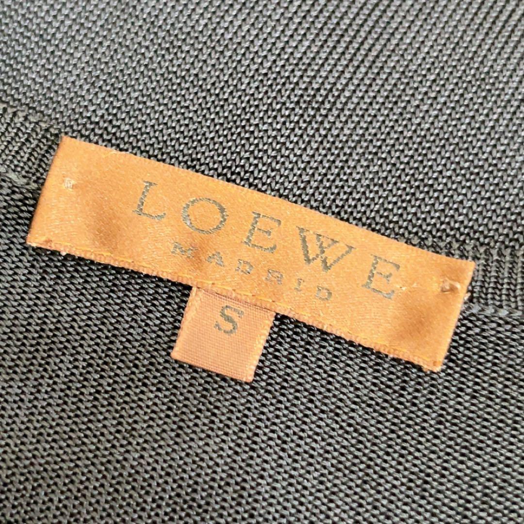 有能女子必須✨【LOEWE】ロエベ　シースルータンクトップビスコースブラックS