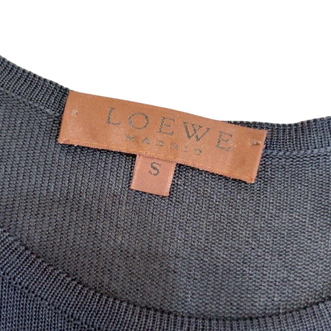 有能女子必須✨【LOEWE】ロエベ　シースルータンクトップビスコースブラックS