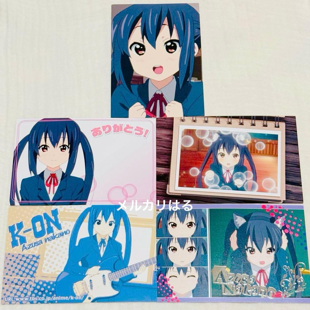 けいおん！ 箔押しポストカード セット