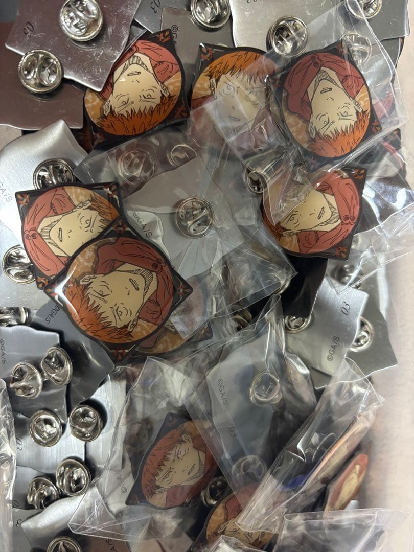 虎杖悠仁　ピンズ　呪術廻戦　143個