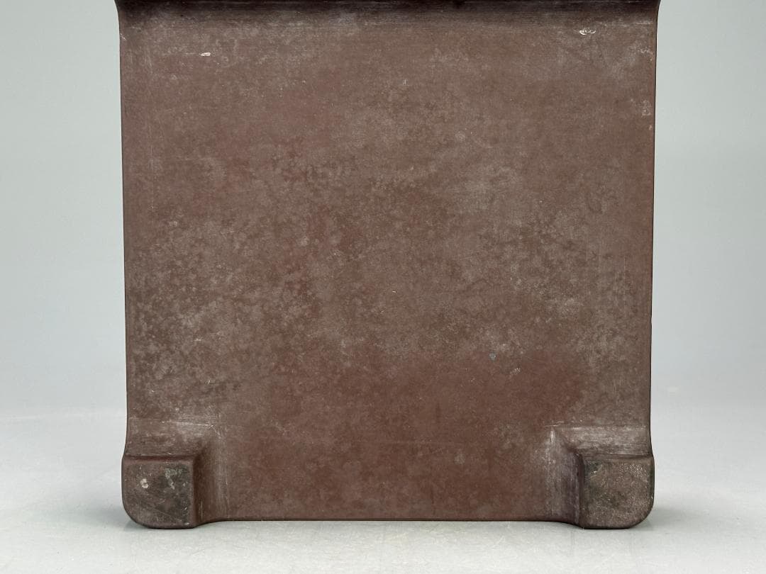 書道具　硯　雲龍文蓋付硯