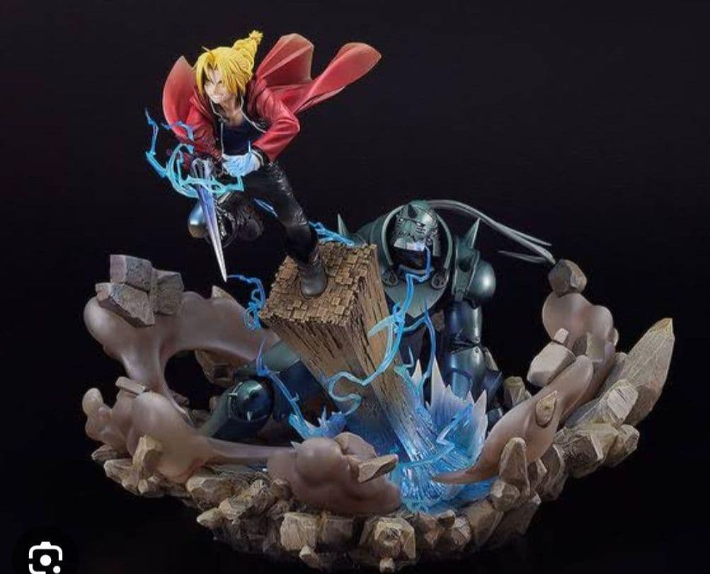 鋼の錬金術師　フィギュア　エドワード　アルフォンス　エルリック　スタチュー