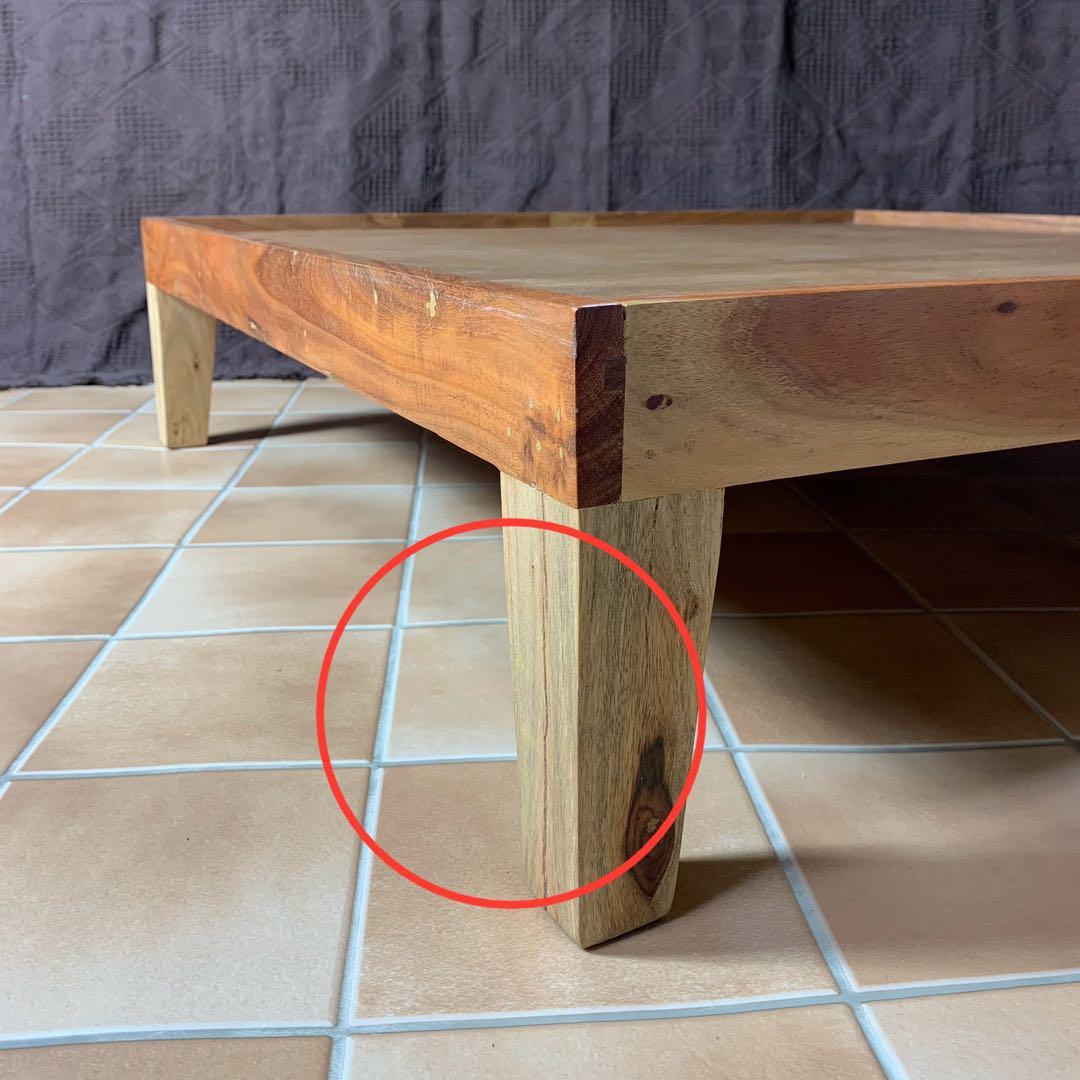 【美品】アデペシュ ブロックマルチ ソファ ウッドベース③ 台座