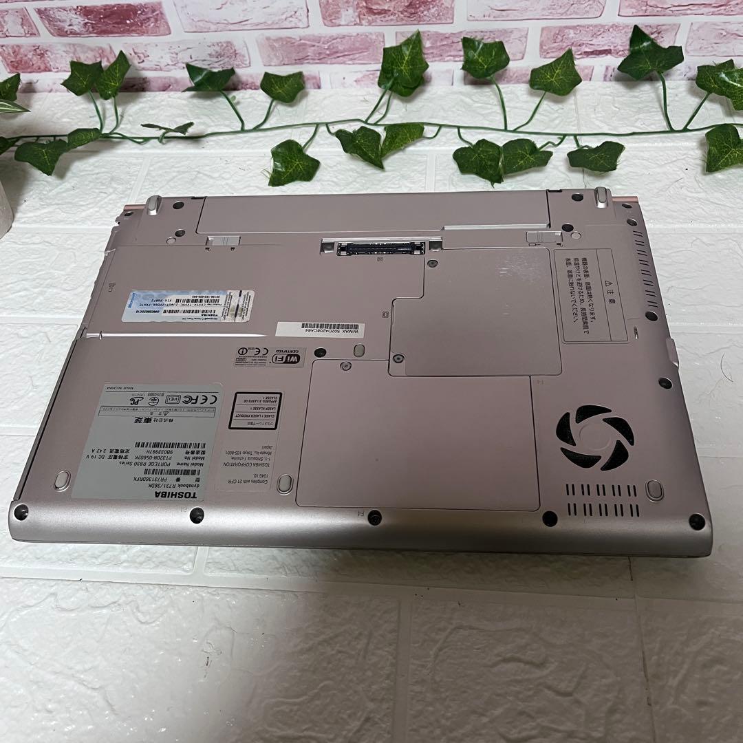 ★中古東芝 750GB メモリ8GB★R731/36DK カメラ ノートPC84