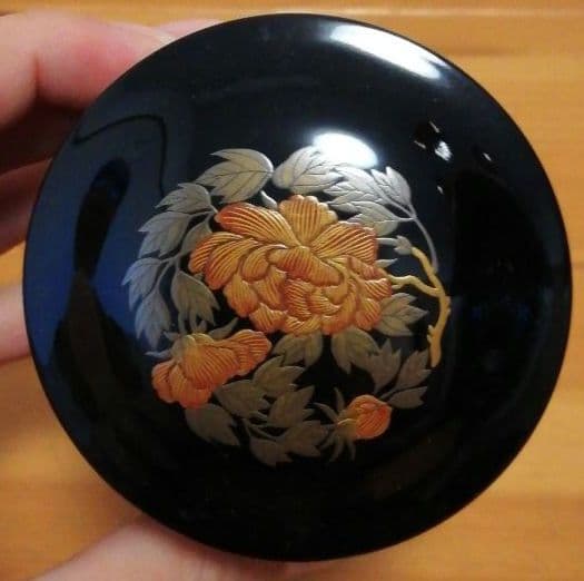 古春作　喜光　蒔絵　棗　共箱　茶道具