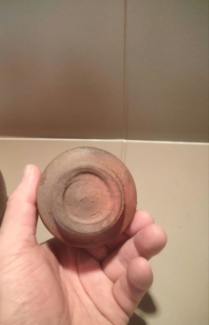 備前焼　的野求　徳利　ぐい呑み