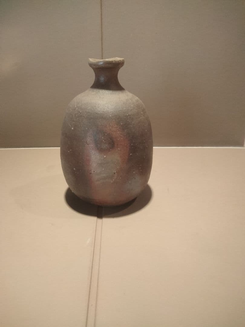 備前焼　的野求　徳利　ぐい呑み