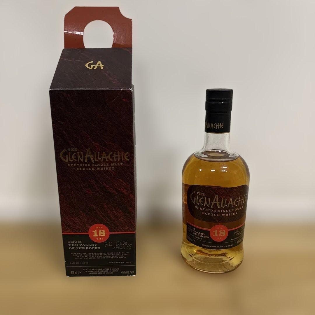 グレンアラヒー18年旧ボトル