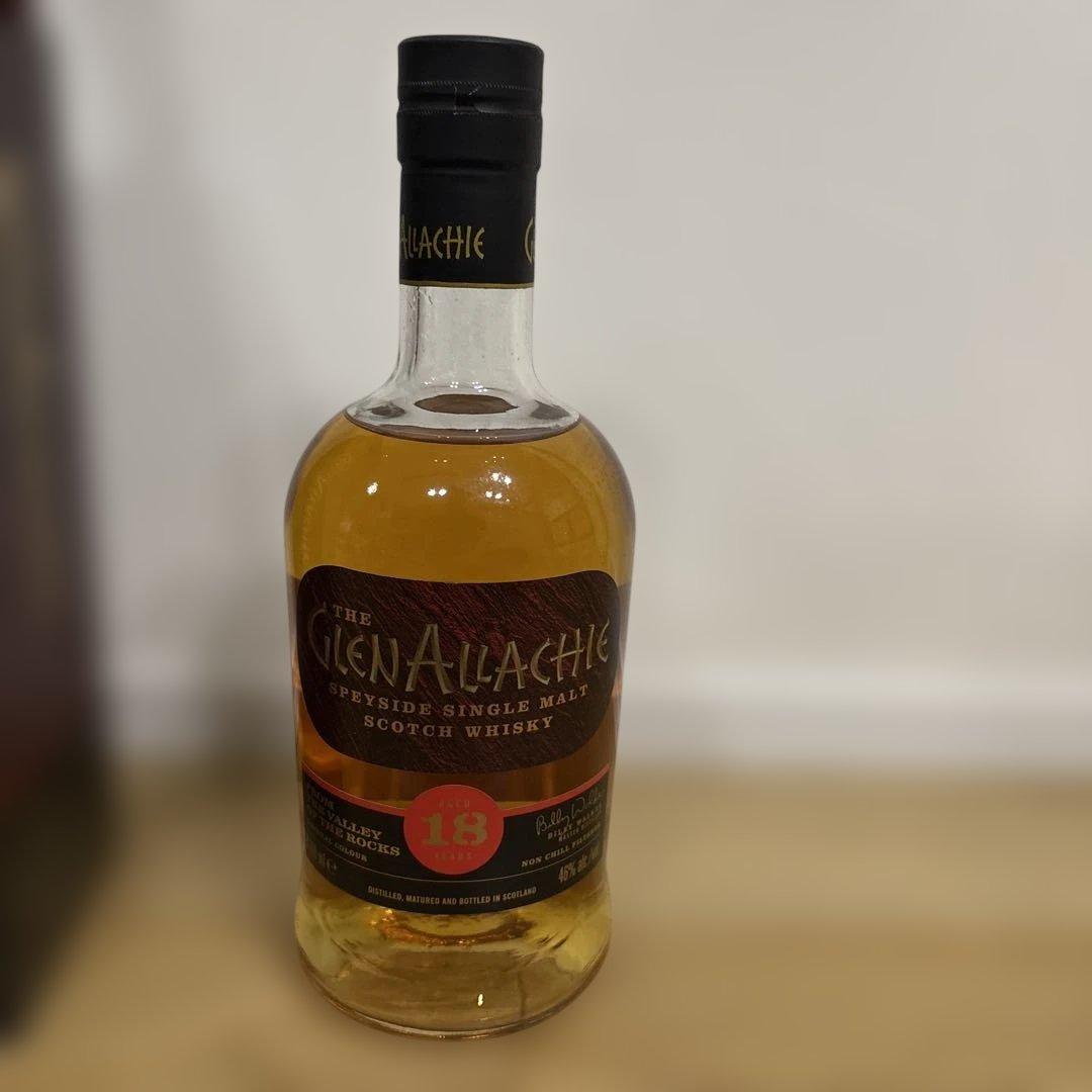 グレンアラヒー18年旧ボトル