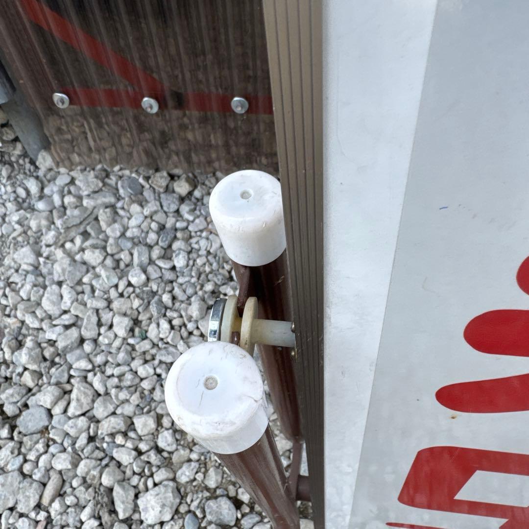 営業中看板 白赤