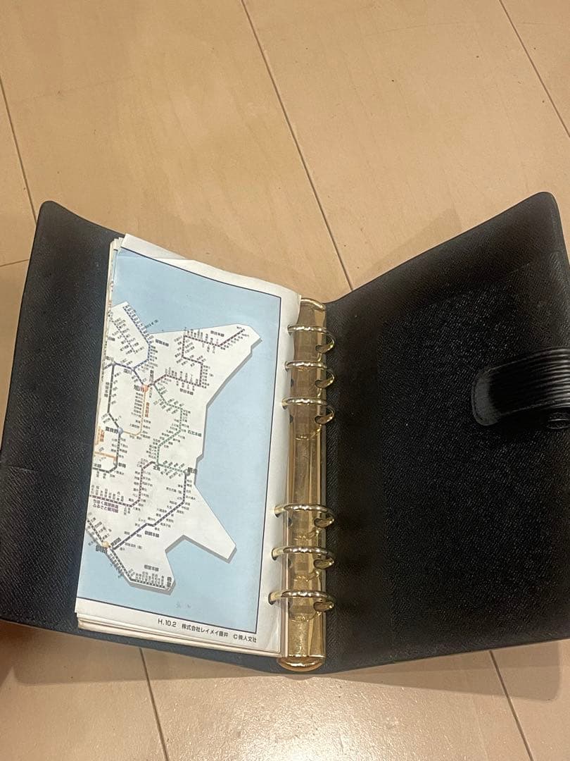 ⚠️ゆなルイヴィトン　アジェンダMM　エピ　ノワール　黒　手帳カバー