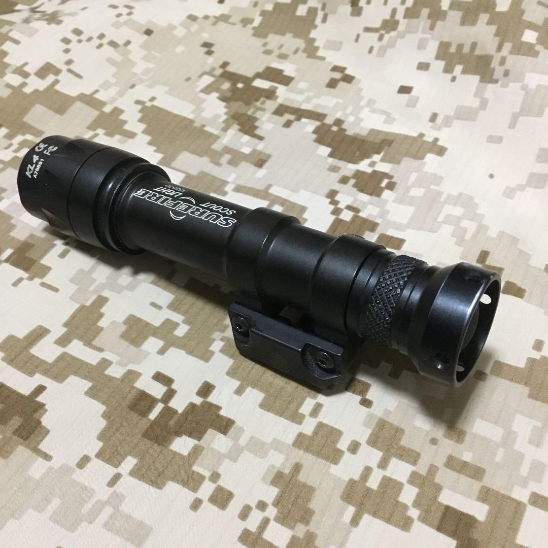 レア実物 surefire M600 旧ロゴ LED クリックスイッチオマケ付き