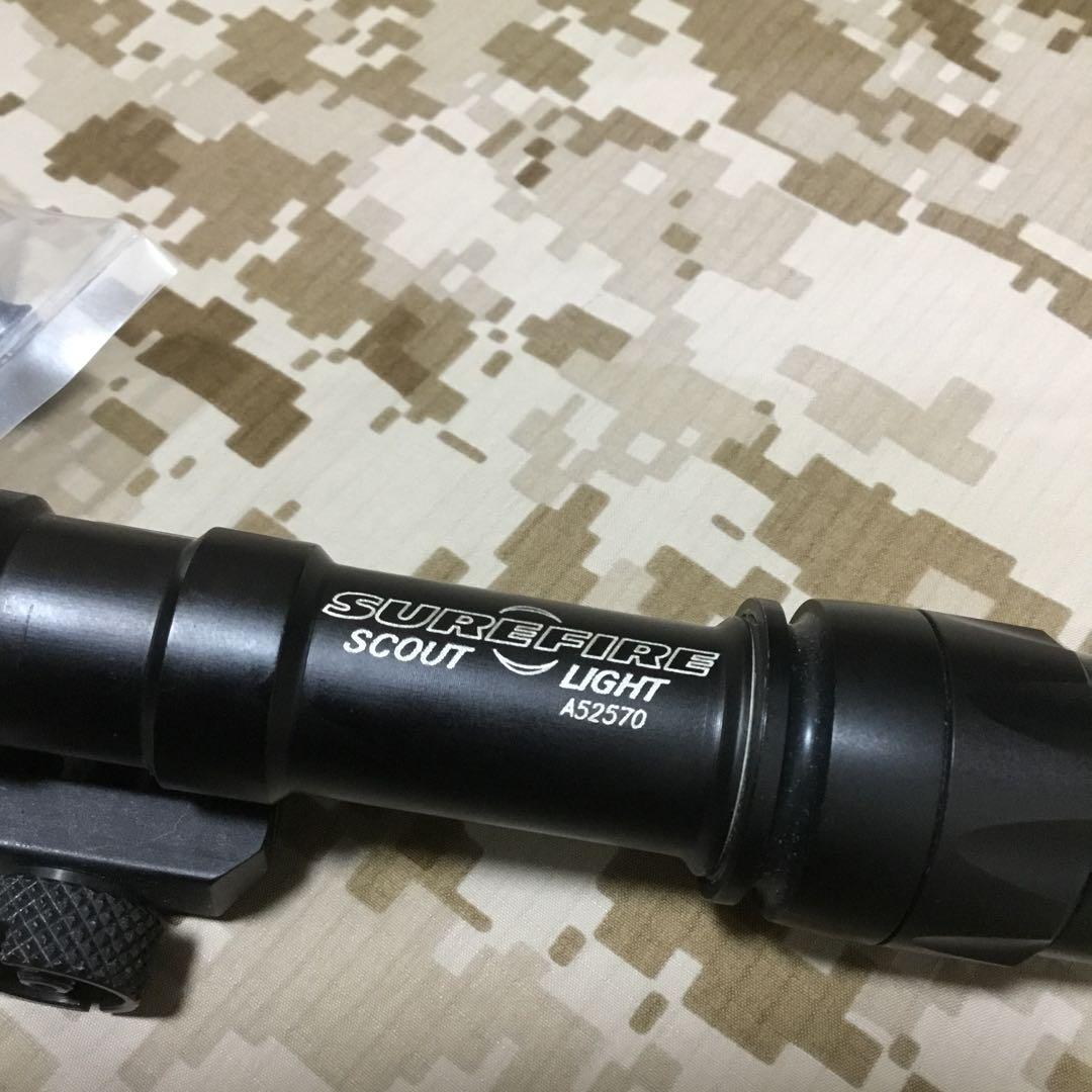 レア実物 surefire M600 旧ロゴ LED クリックスイッチオマケ付き