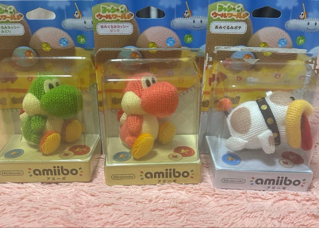 【美品】amiibo ヨッシーウールワールド