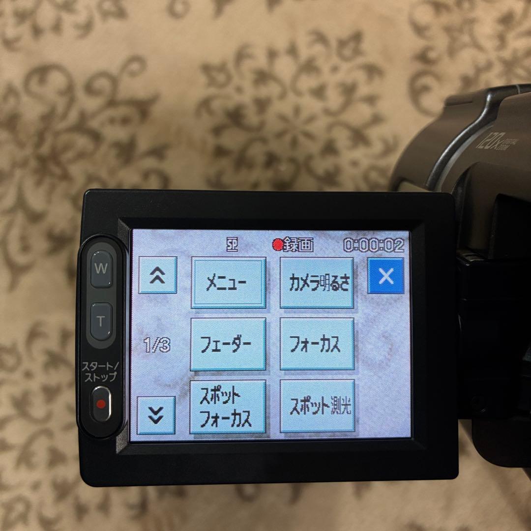 再生・録画可動品　MINI DVSonyビデオカメラ　DCR-HC88