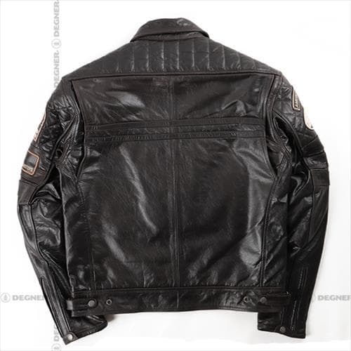 DEGNER デグナー 14WJ-3D レザージャケット ブラウン XL