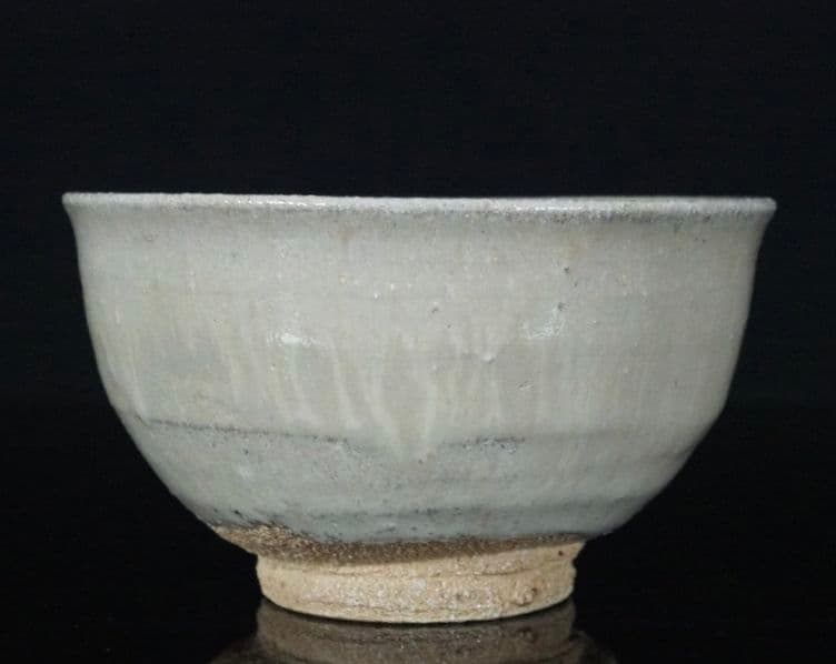 あ*な様 【本物保証　唐津の名匠】西岡小十　斑唐津茶碗　茶道具　共箱　栞　無傷