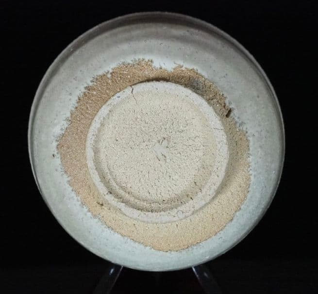 あ*な様 【本物保証　唐津の名匠】西岡小十　斑唐津茶碗　茶道具　共箱　栞　無傷