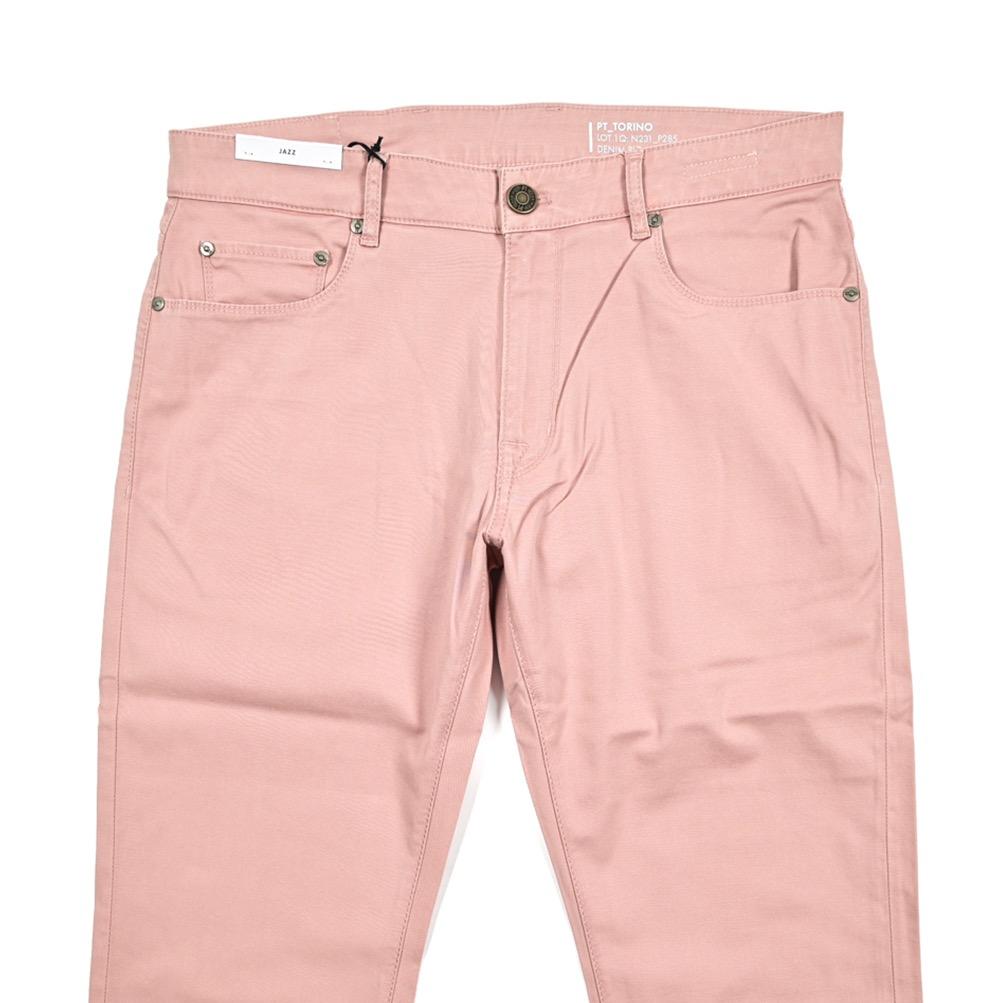 ミツマメ【新品・34インチ】ピーティートリノデニムJAZZストレッチパンツ