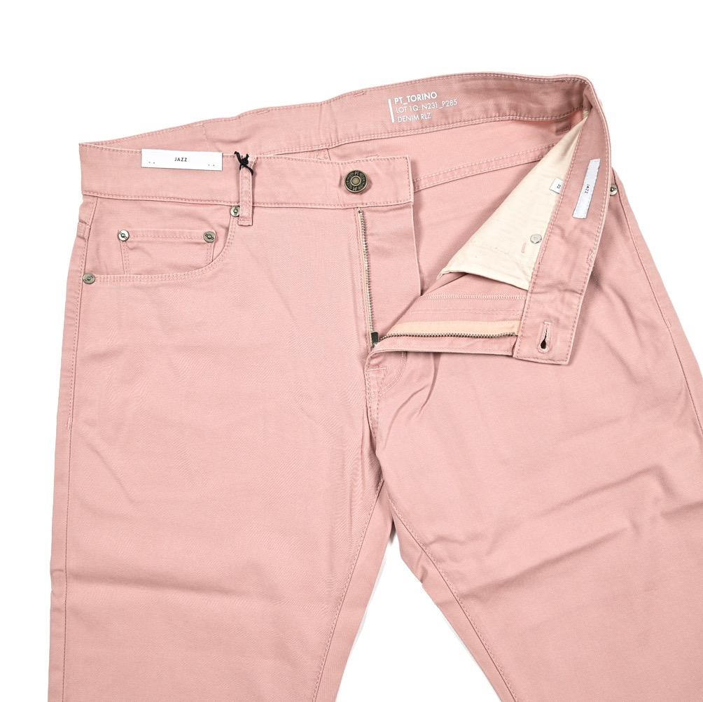 ミツマメ【新品・34インチ】ピーティートリノデニムJAZZストレッチパンツ