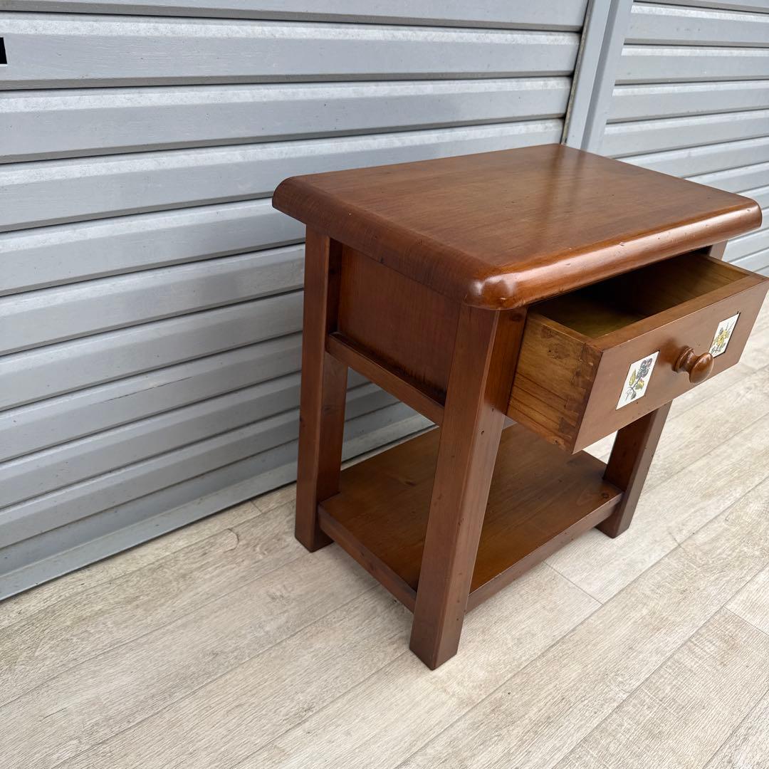 専用　スペイン製　タイル張り　サイドチェスト　アクタス　バレンシア　コンソール