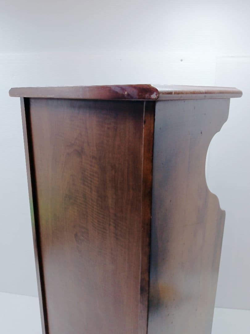 P369 Karimoku カリモク コロニアル 電話台 サイドラック 電話台