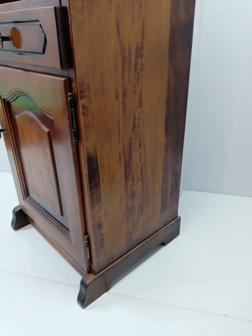 P369 Karimoku カリモク コロニアル 電話台 サイドラック 電話台