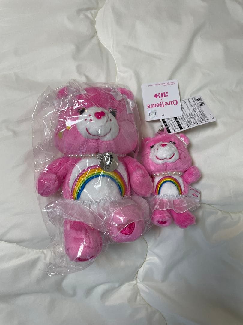 ILLIT×ケアベア ソフトキーチェーン&ぬいぐるみ