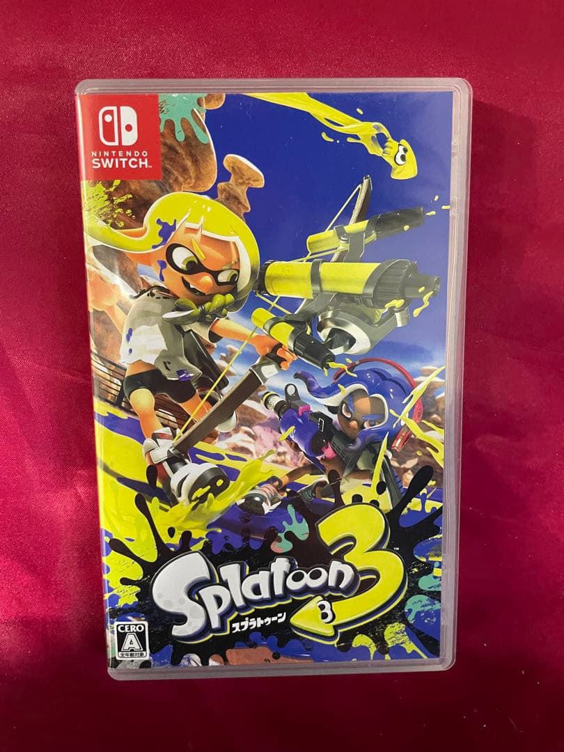 【タケヒロ】スイッチ マリオレッド×ブルー プロコン スプラ3 セット